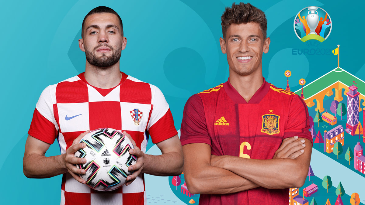 Kèo bóng đá Croatia vs Tây Ban Nha, vòng 1/8 EURO 2020