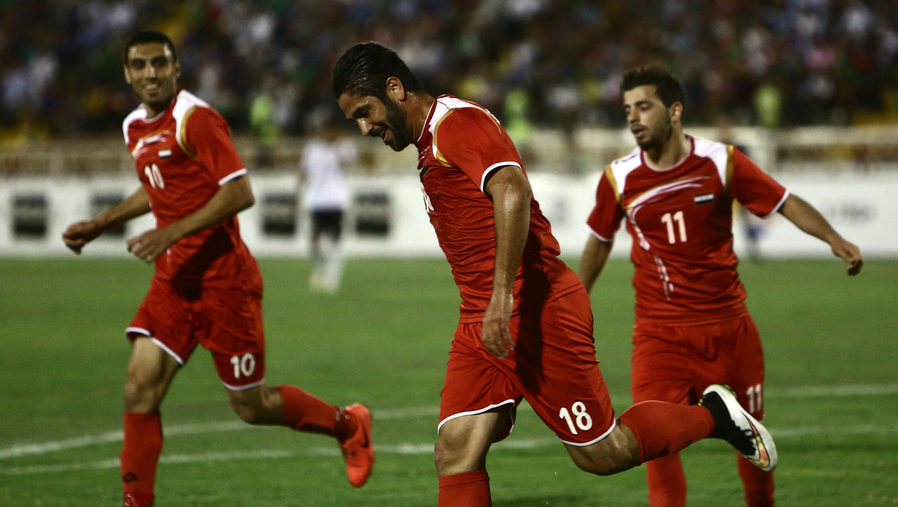 Amid civil war, Syria pushes to qualify for World Cup for first time