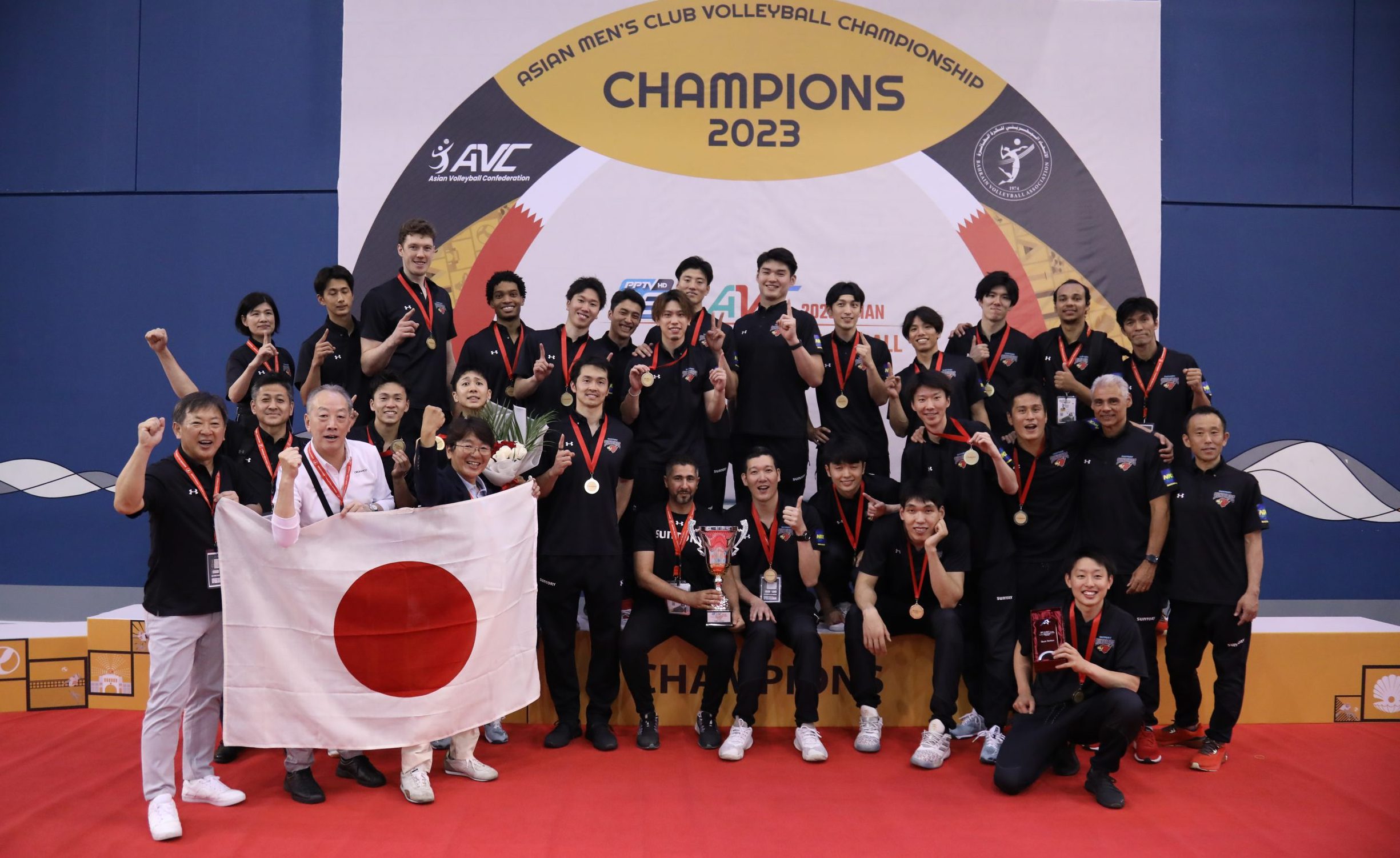 Suntory Sunbirds win Japan's first Asian men's club crown