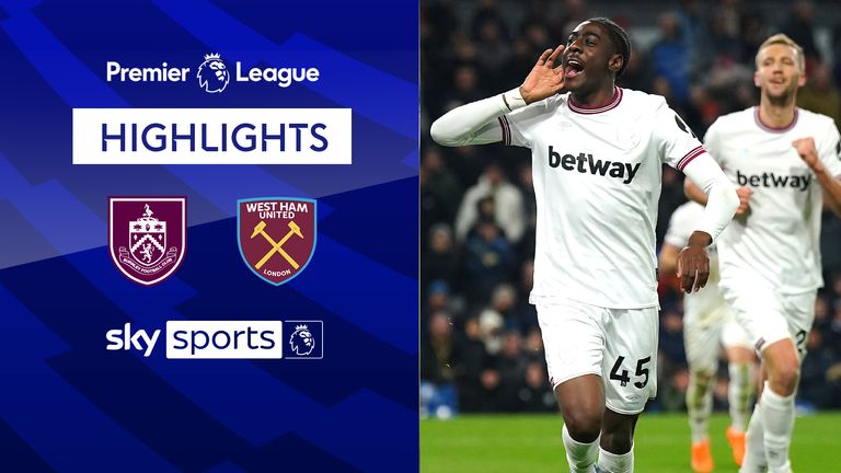 Burnley 1-2 West Ham | Premier League highlights